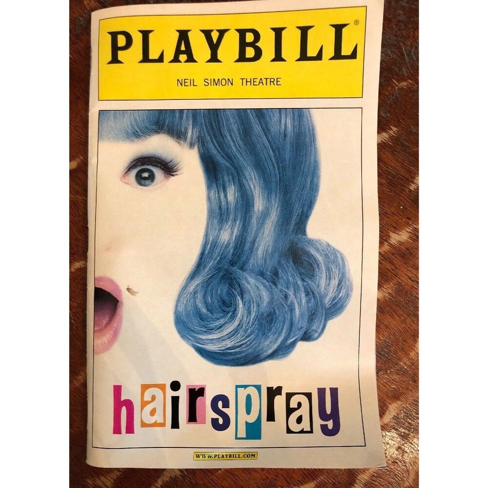 Hairspray Playbill Neil Simon Theatre May 2004